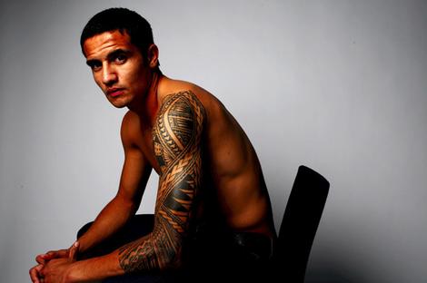 Tattoos Australia on Cahill Was Born In Sydney Australia To A Samoan Mother