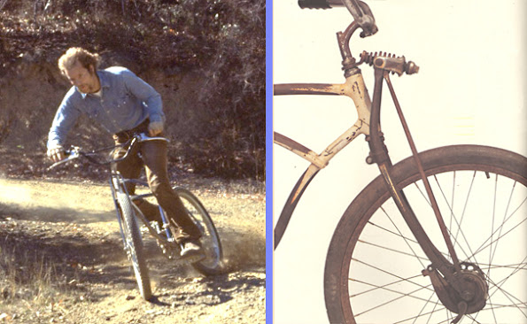 Man riding modified Schwinn 1970s