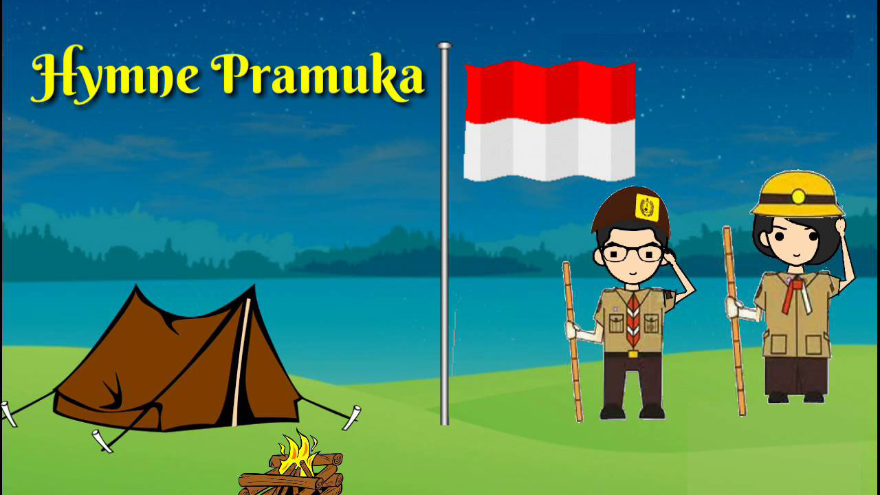 Video Lirik Lagu Hymne Pramuka Indonesia
