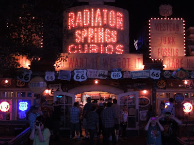 Radiator Springs Curios gift shop in Cars Land