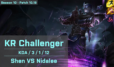 Shen JG vs SB OnFleek Nidalee - KR 10.19