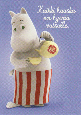carte postale Moomin