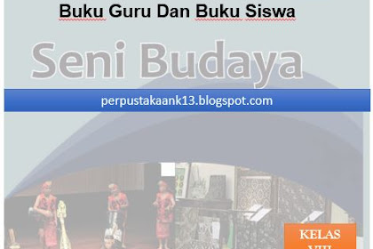 Download Buku Seni Budaya Kelas VIII SMP/MTS Kurikulum 2013 Revisi 2017