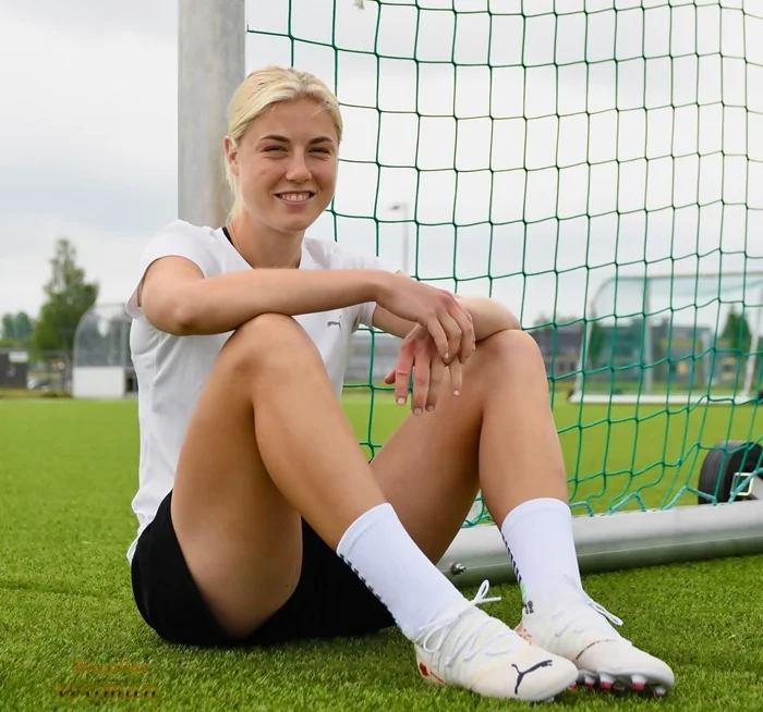 Sophie Haug, atacante da Seleção da Noruega