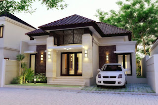 Desain Rumah 8x16 1Lantai