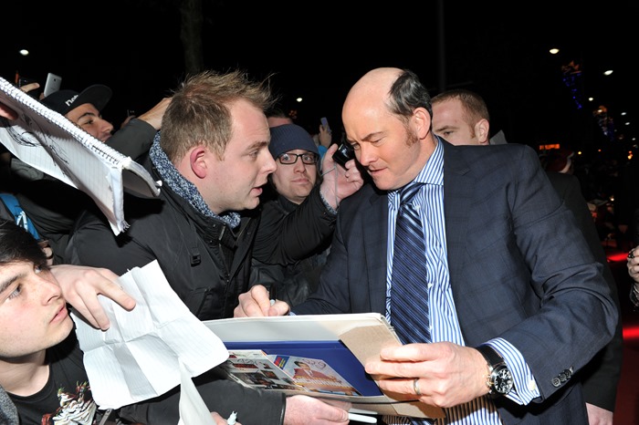 Dublin – 9th December 2013: *David Koechner attends the Dublin Premiere of Anchorman 2 – Credit: Clodagh Kilcoyne for Paramount Pictures International via Getty Images