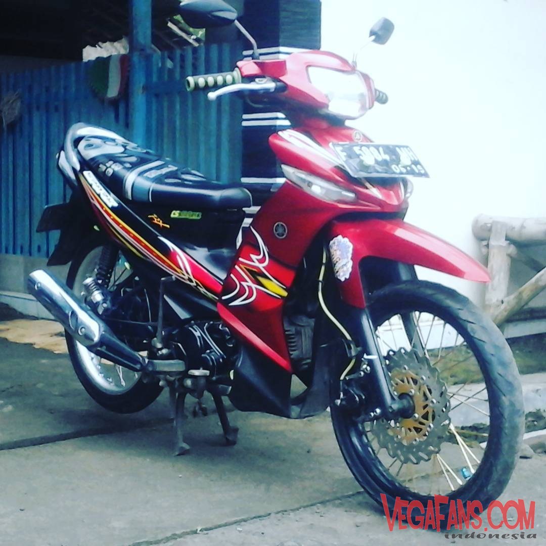 Download 58 Modifikasi Motor Vega Zr Ban Besar Terkeren Motor Cross