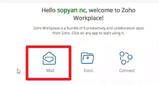 akses mail zoho