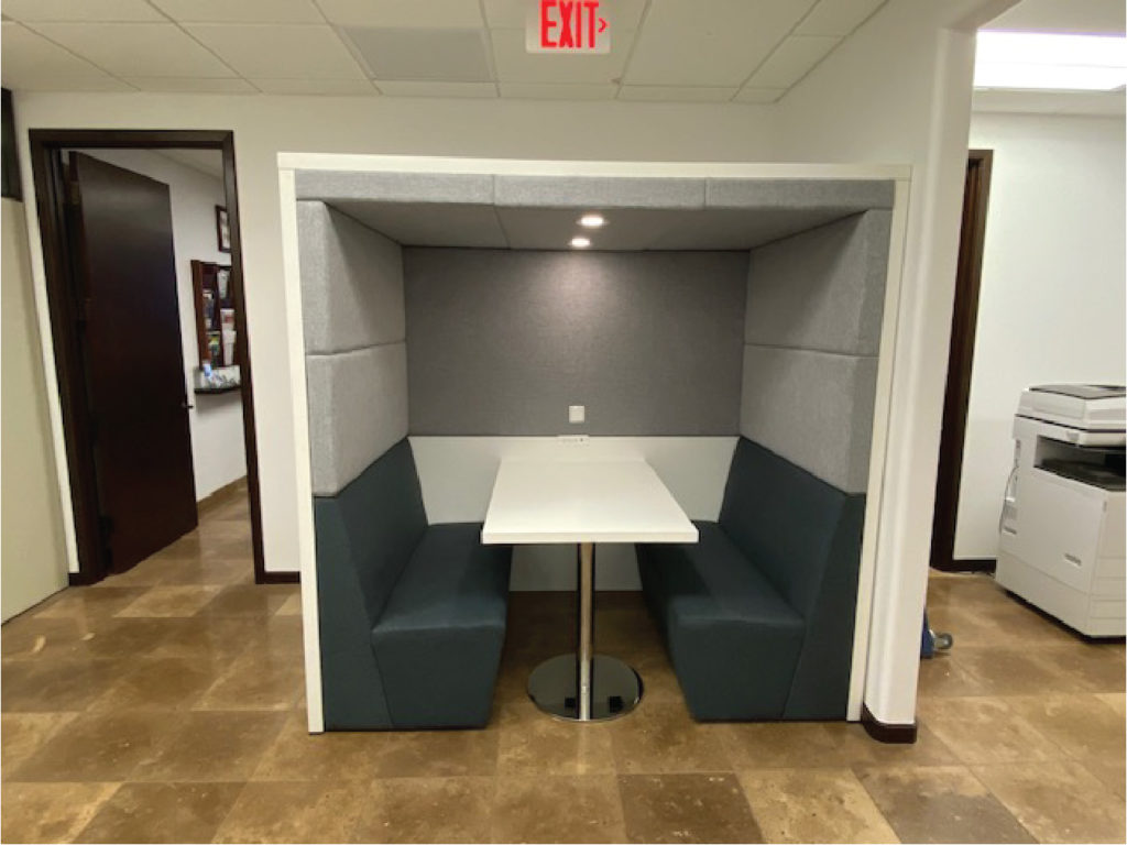 Modular office furniture pods