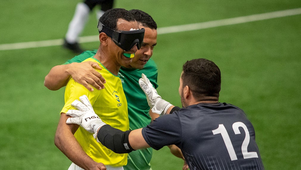 Brasil goleia Chile e garante futebol de cegos no Parapan-23