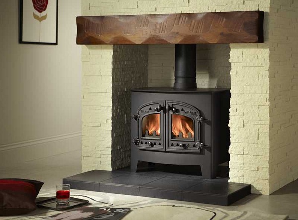 Wood-Burning Stove Fireplace Designs