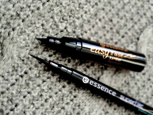 Essence Superfine Eyeliner Pen, Easy to Use Jumbo Eyeliner Pen Swatches