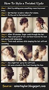 #Beauty : Styling a Twisted Updo