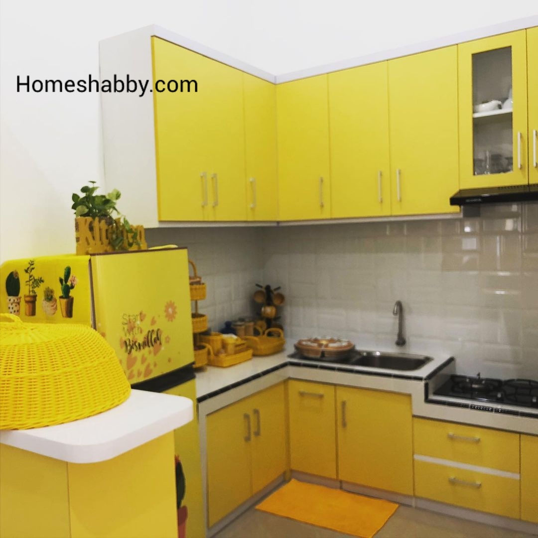6 Model Lemari Dapur Minimalis Terbaru 2021 Homeshabbycom Design Home Plans