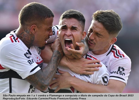 Blog do Guara: São Paulo empata com o Flamengo e conquista o