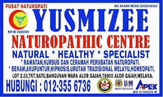 Yusmizee Naturopathic Center,  Alor Gajah Melaka