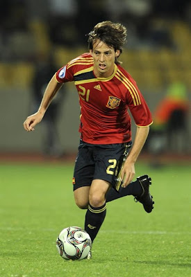 David Silva Spain Euro 2012 Football Pictures
