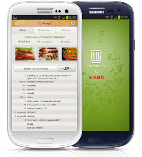 chefkochapp access recipe from android