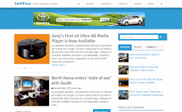 SwiftPress Technology blogger template