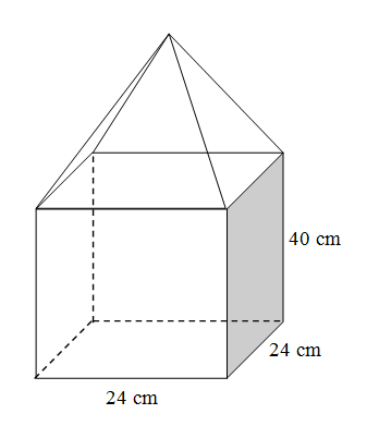 Matematikamu Matematikaku: Menghitung luas gabungan dua bangun ruang