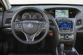 Interior view of 2014 Acura RLX