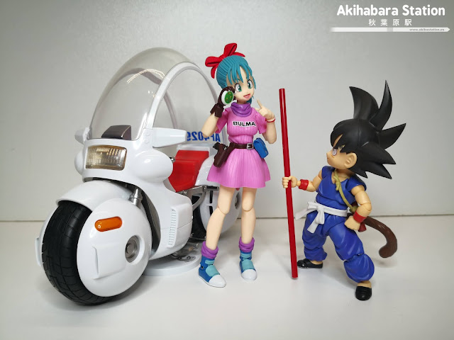 S.H.Figuarts BULMA's Motorcycle HoiPoi Capsule #9 - de Dragon Ball - Tamashii Nations