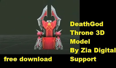 Prisma-3d-free-fire-DeathGod-Throne-3D-Model-obj-Free-download-Prisma-3d-modeling