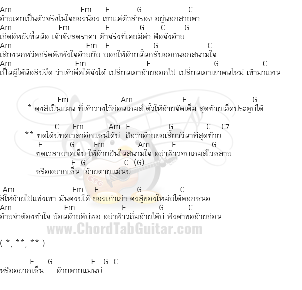 คอร์ดเพลง