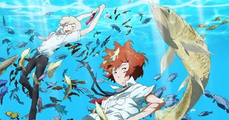 Review Anime  Tsuritama Anime  Bertema Memancing yang Unik 