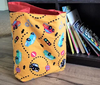 how to make a book bag