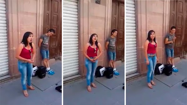 Hagamos Viral: Joven mexicana cautiva las redes sociales con su hermosa voz, cantando opera en calles de San Luis 