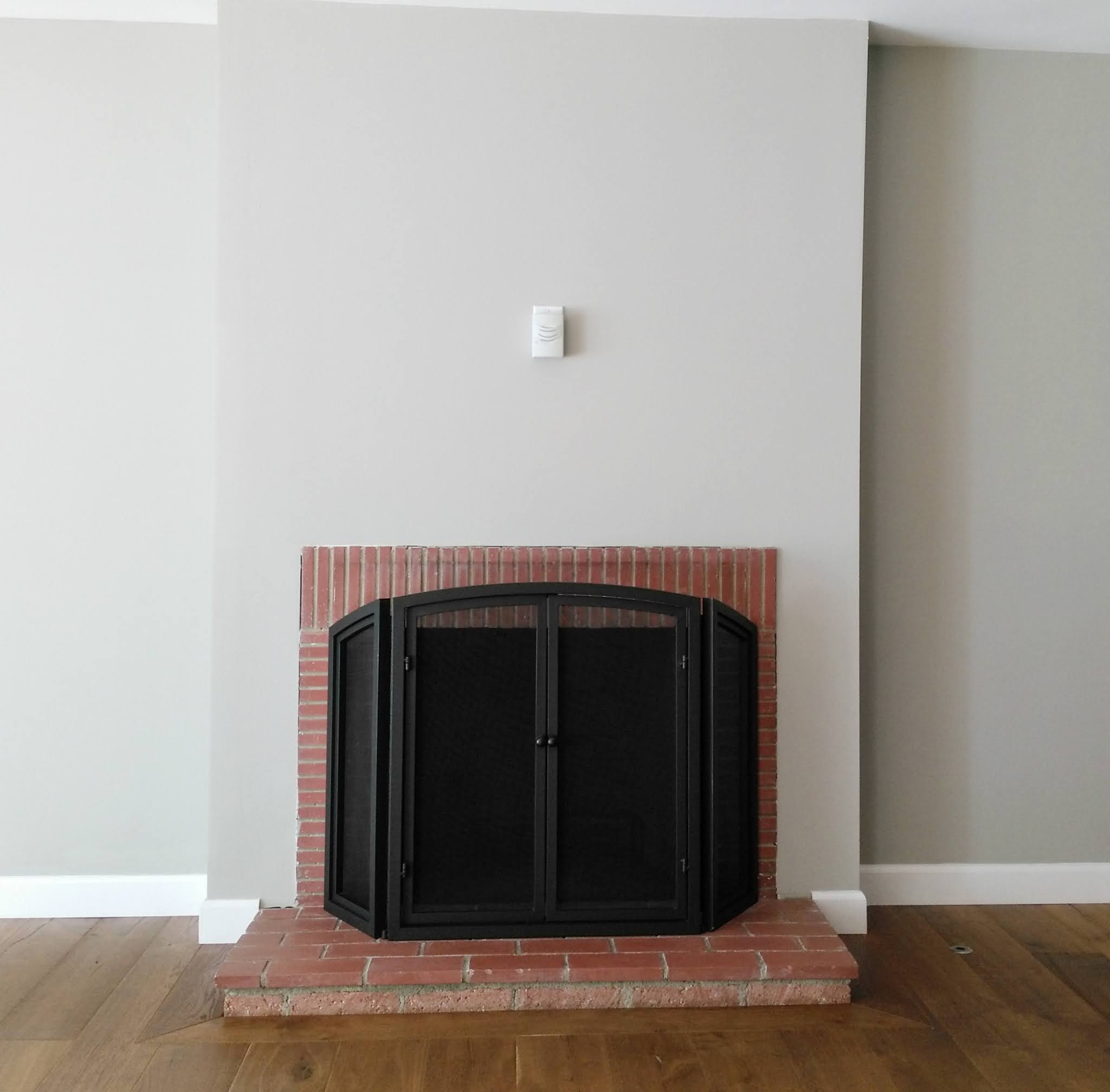 fireplace makeover and living room remodel brick fireplace