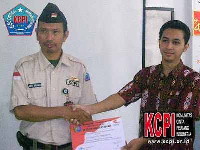 Penghargaan ke 4 Untuk Komunitas Cinta Pejuang Indonesia (KCPI)