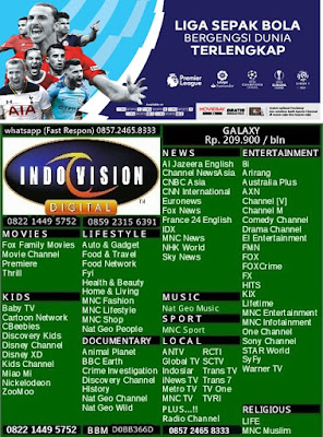 cara pasang indovision solo