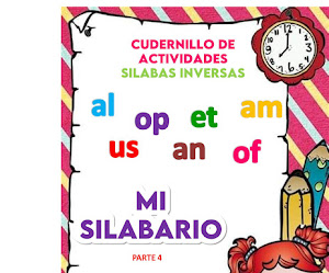 Mi Silabario / Silabas Inversas/ Cuadernillo de Activdades