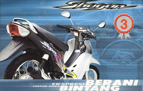 Spesifikasi dan Harga Motor Shogun 110cc, Shogun 125cc 2016  