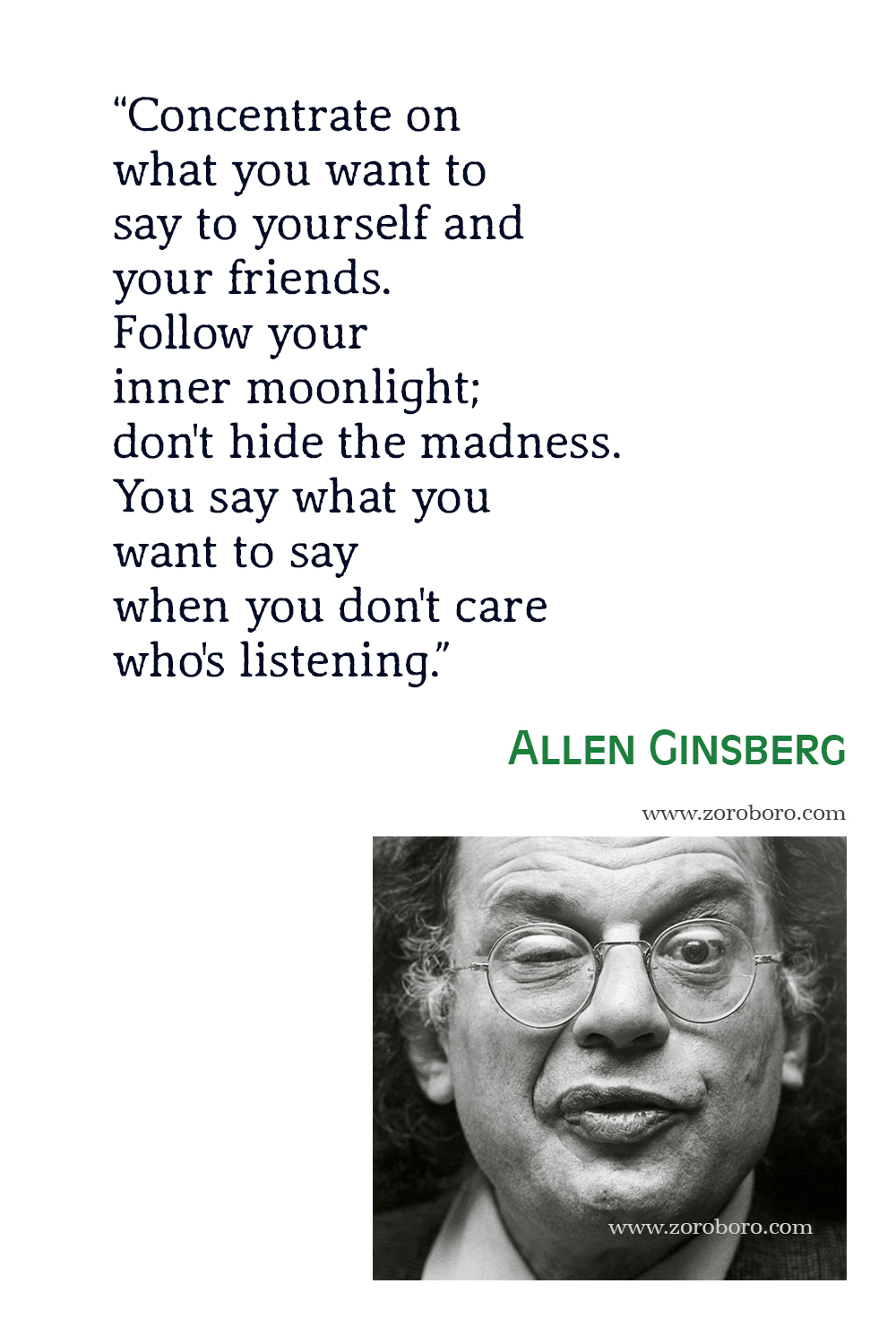 Allen Ginsberg Quotes, Poet, Poetry, Allen Ginsberg Poems, Allen Ginsberg Books Quotes, Allen Ginsberg : Selected Poems, Allen Ginsberg Howl and Other Poems & Kaddish and Other Poems .