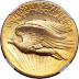 1907 double eagle gold coin realized $64,625