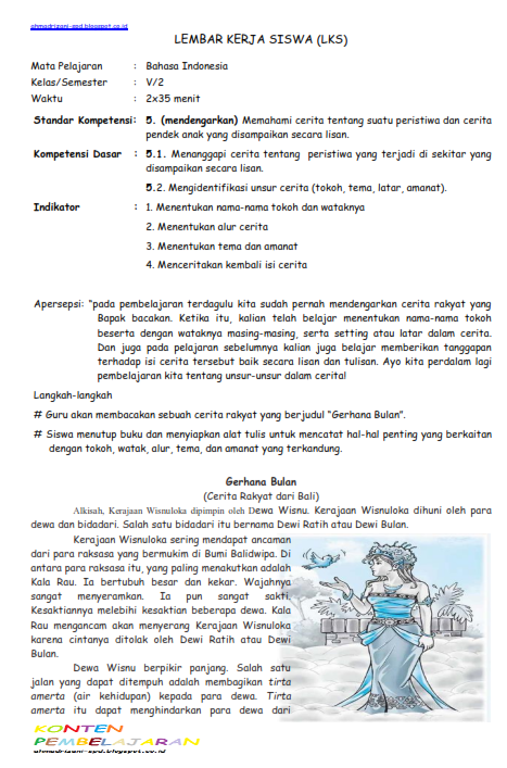LKS Bahasa Indonesia Semester 2