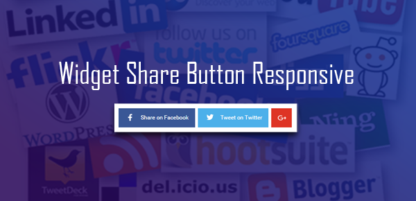 Cara membuat social share button tanpa javascript di blog