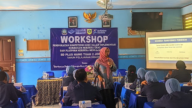 SD PLUS HANG TUAH 2 JONGGOL SELENGGARAKAN WORKSHOP KURIKULUM MERDEKA