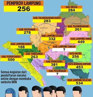 Formasi CPNS 2018 Propinsi Lampung