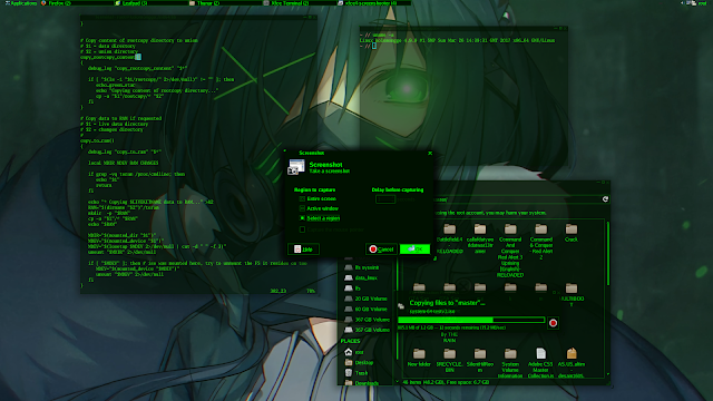 Kolomonggo hacker themes