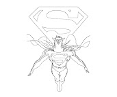 #8 Superman Coloring Page