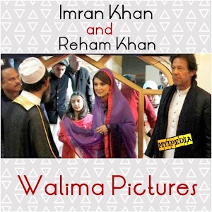 Imran Khan & Reham Khan Walima Pictures