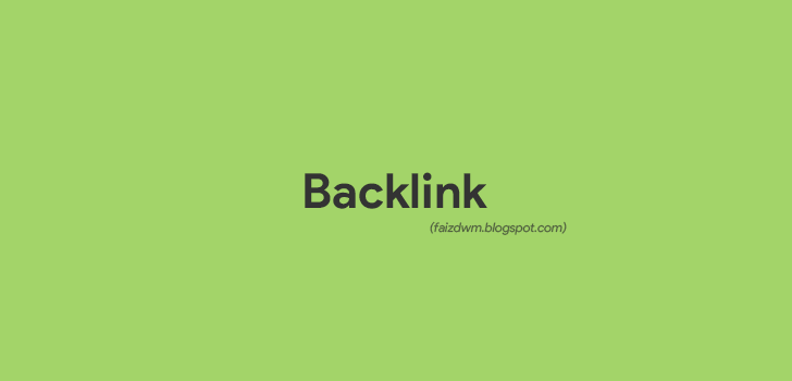 Apa itu Backlink?