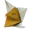 takltive fox origami