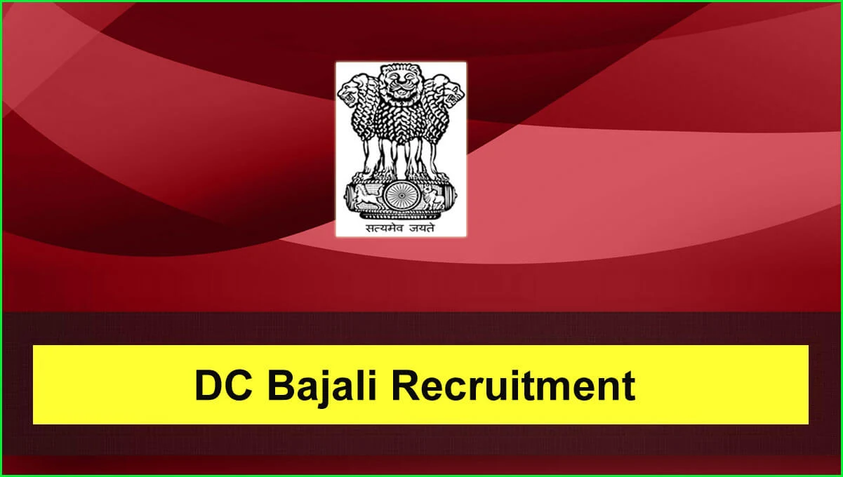 District Commissioner (DC), Bajali