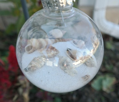 DIY Coastal Seashell Christmas Ornaments