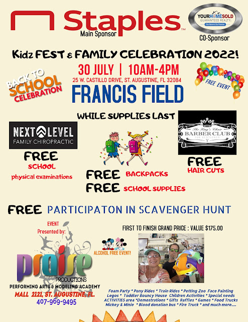 St. Augustine free school supplies event 2022